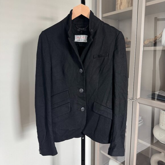 Rag & Bone Takisada Osaka Blazer Superfine Black Wool Tailored Fit